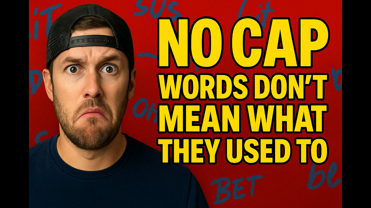 Random Thoughts - Episode 6: “No Cap, Words Don’t Mean What They Used To”