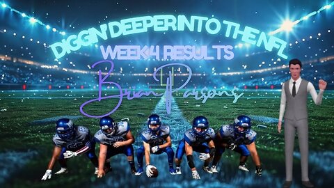 NFL Week 4 2025 Results, Diggin' Deeper Into the NFL