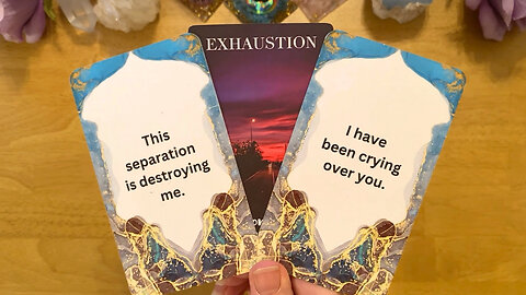 SOMEONE IS NOT HAPPY WITHOUT YOU ☹️ THEIR LIFE IS FALLING APART 💔 (LOVE TAROT READING)