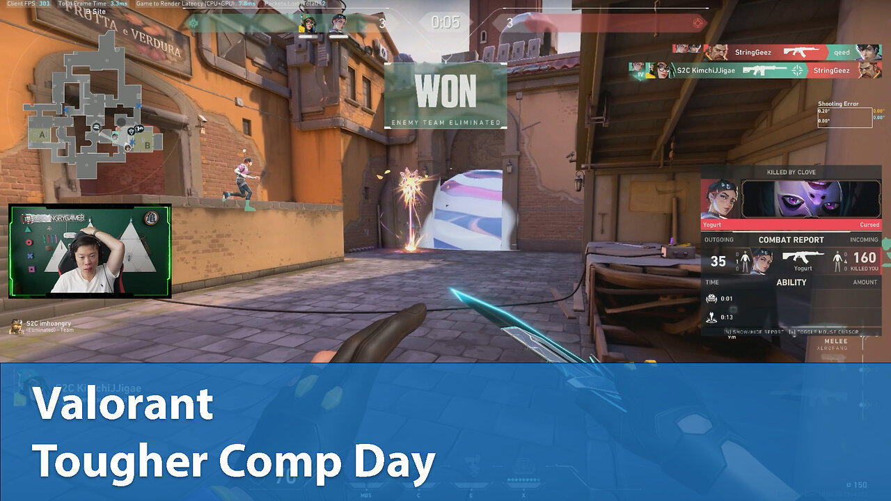 Tougher Comp Day | Competitive 1W-2L | Valorant