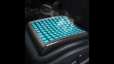 Cooling Gel Seat Cushion, for Cars, Outdoors, Stadium, Truck, Van, Office, Wheelchairs