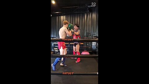 Muay Thai MatDet Gym - Another Awesome Sparring With Kru IT