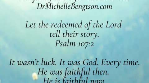 Testify to God's Goodness