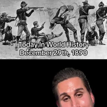 THE HISTORIC MOMENT OF DECEMBER 29th, 1890