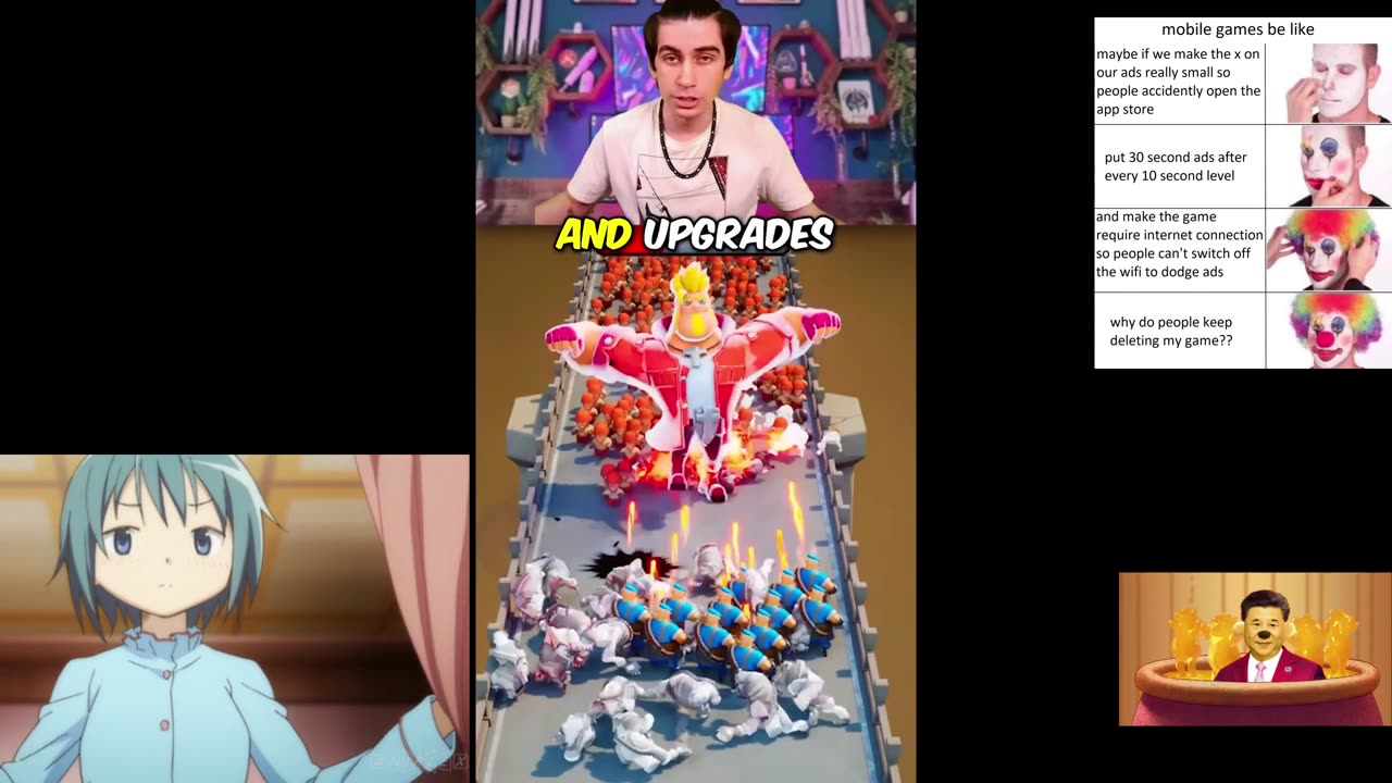 ๐๐Last war Survival game;Cringe Self aware fake mobile ads vs gameplay 7