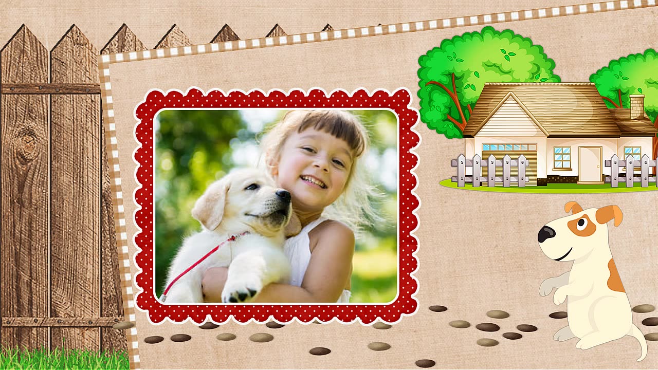 The dog is missing - Project for Proshow Producer
