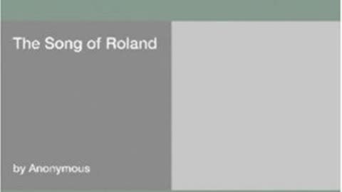The Song of Roland - Anonymous | Full Audiobook 📚