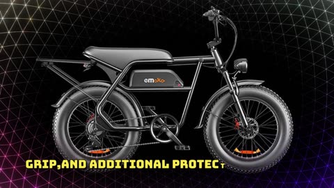 Emoko C99 Electric Bike 250W Motor 48V 20AH Lithium Battery 20*4.0-inch Fat Tire Electric Bike