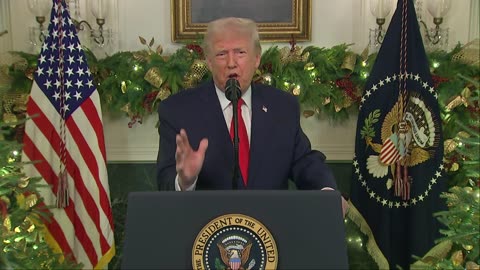 Trump touts Christmas bonus for US troops