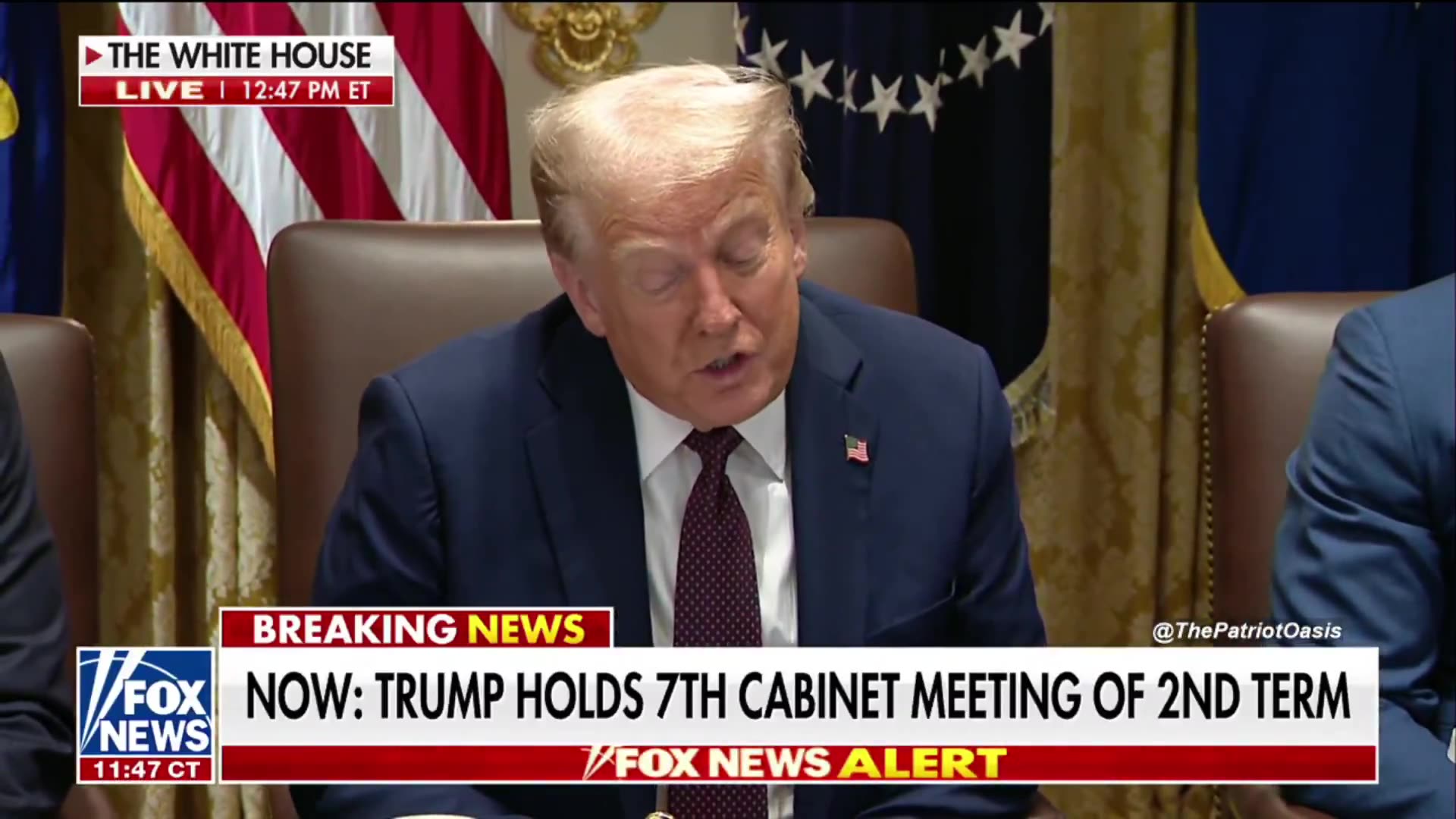 POTUS: “MSNBC may be worse than Tren de Aragua.”