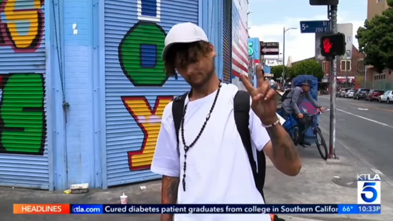 Fentanyl Plus Xylazine HCL = Zombie Drug in Los Angeles