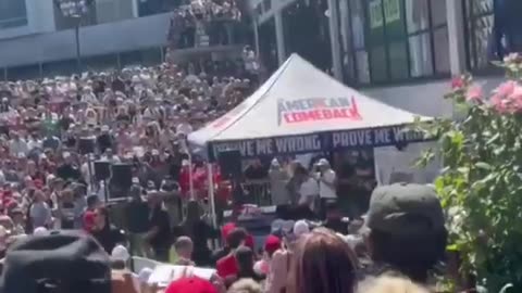 Charlie Kirk was answering a question about rampant left-wing violence in America when he was shot