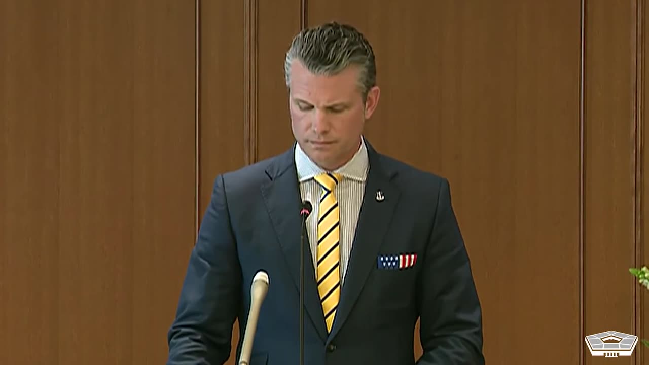 🚩Secretary of Defense Pete Hegseth briefs media in Tokyo