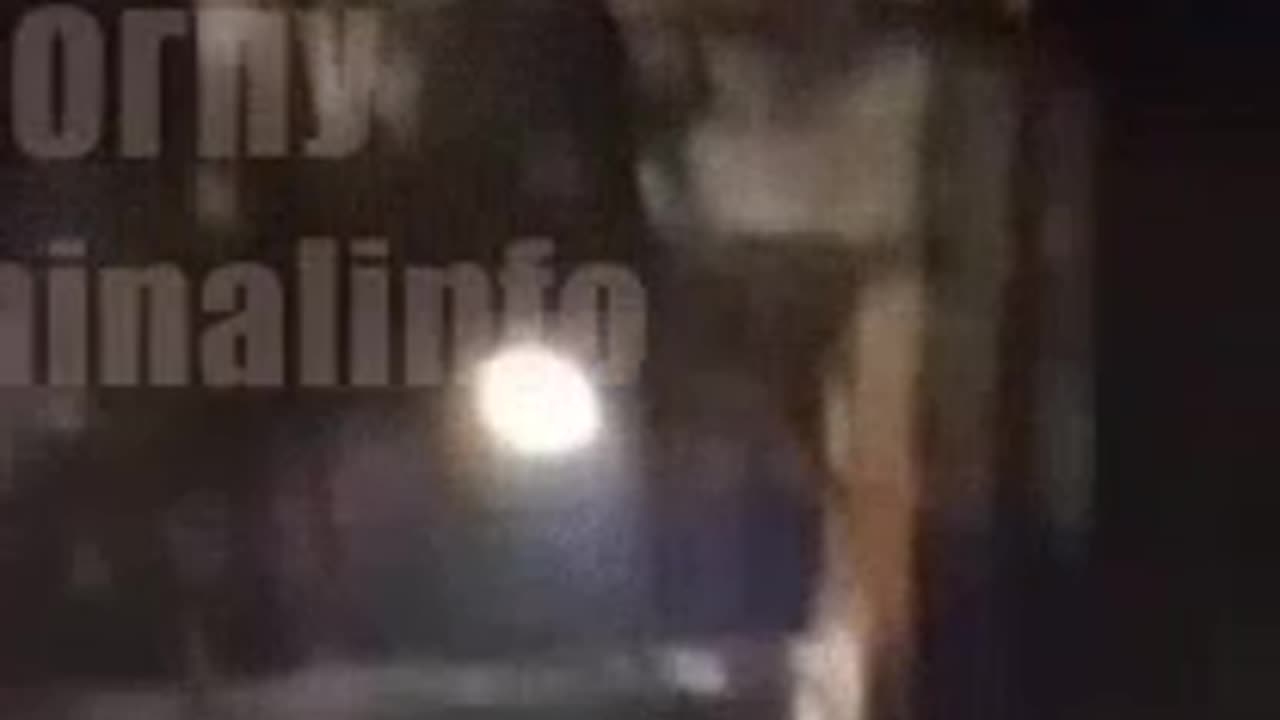 👀 Footage from the scene of a fire in a residential building in Kursk after a drone