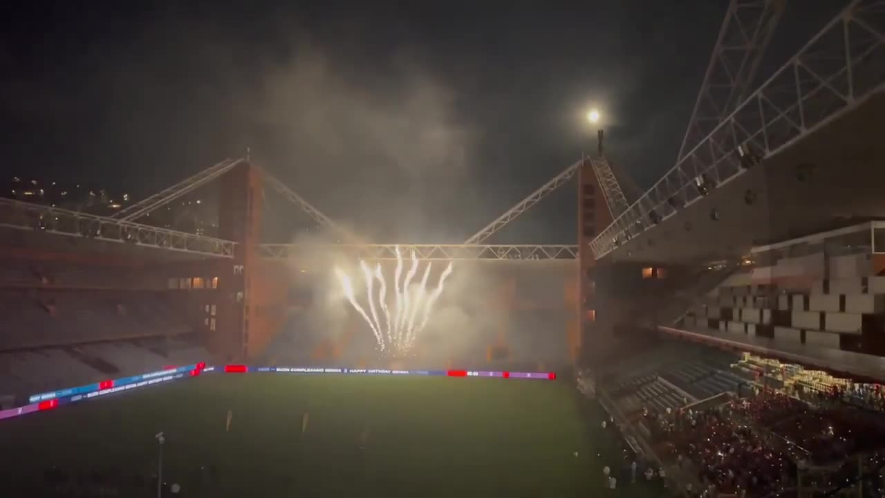 Genoa promoted to Serie A (Promotion party 2023)