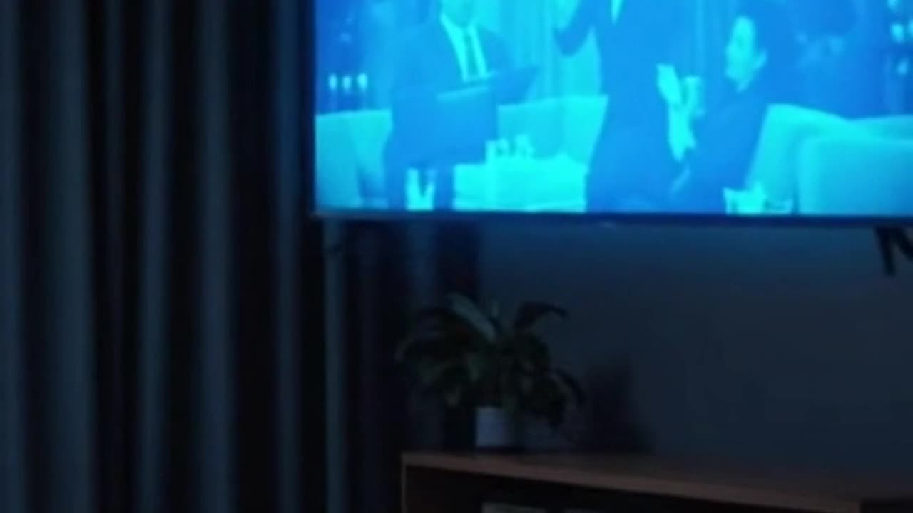 The Floating TV Mystery