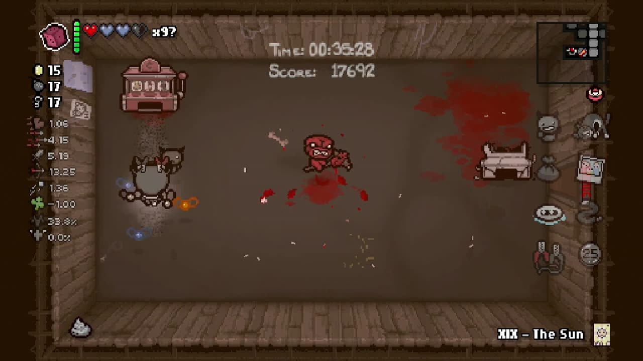 The Binding of Isaac: Repentance runs. No Mic. Not feeling up for it.