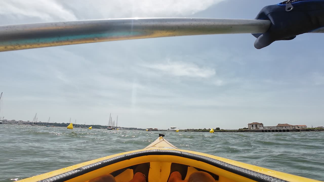 Kayak Ride on The South Side, Portugal - Margem Sul, S02E05 Seixal 31th MAY 2K25 Part