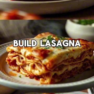 LASAGNA SLIDING LAYERS? (THE CRISSCROSS TRICK!) ➕🍝✨