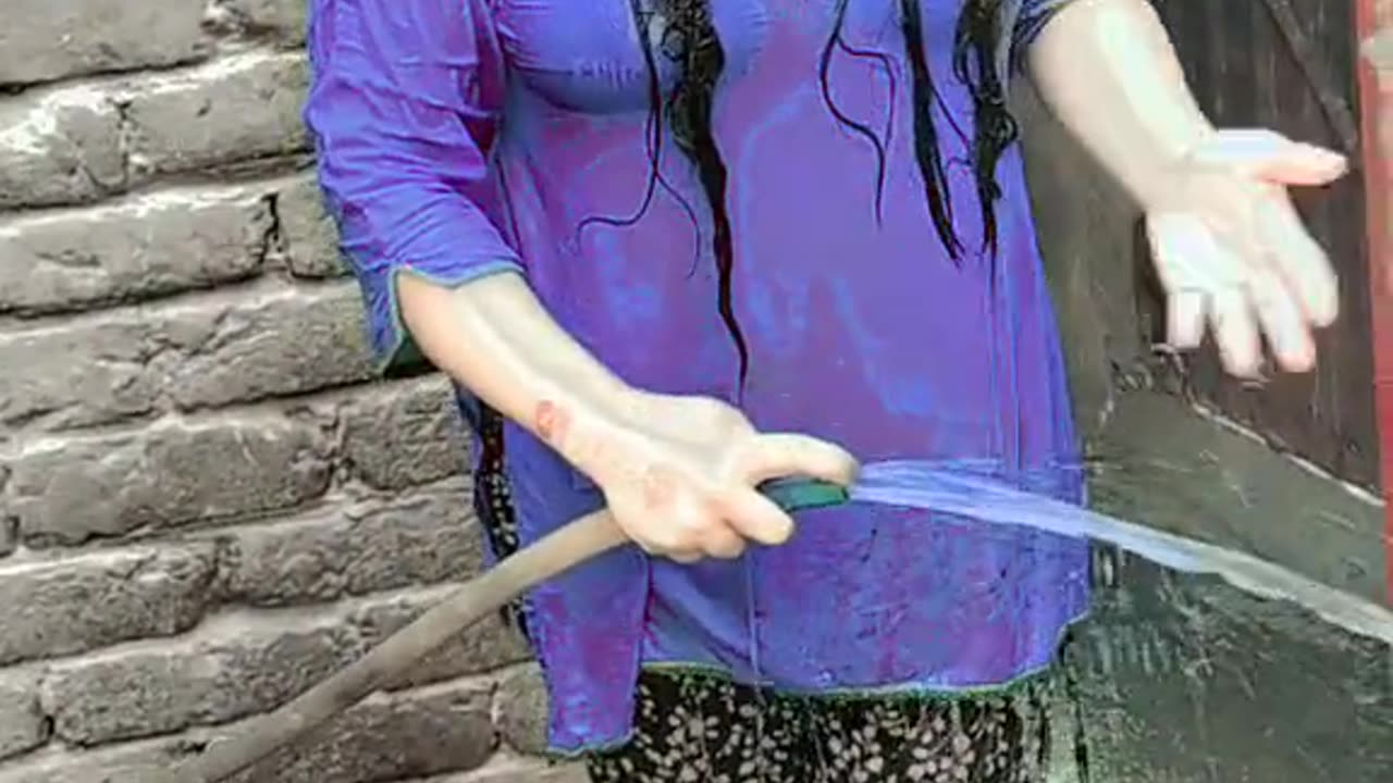 Cute girl's vlog