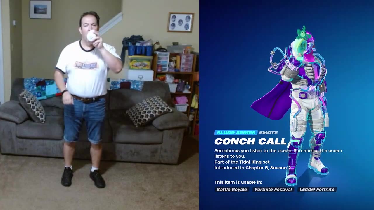FFG Dance Fortnite Emotes Conch Call
