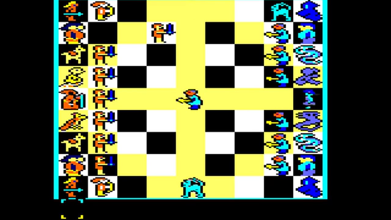 Amstrad CPC Longplay [016] Archon - The Light and the Dark