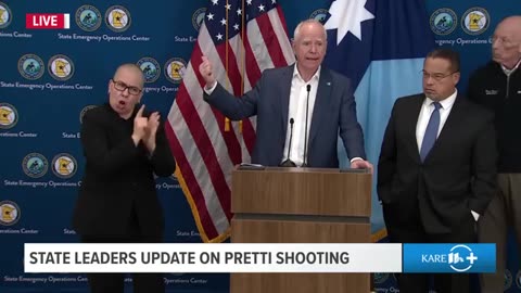Walz, Ellison Q&A: “We’ll do the right thing” as questions rise in Alex Pretti case