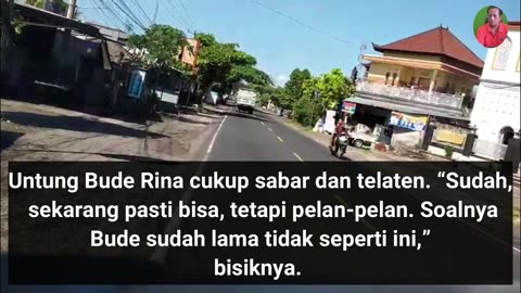 "Ayo Tris, Jangan Cuma Melihatnya Begitu" Bisik Bude Rina
