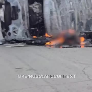 Apocalyptic Scenes on the Roads of Donetsk