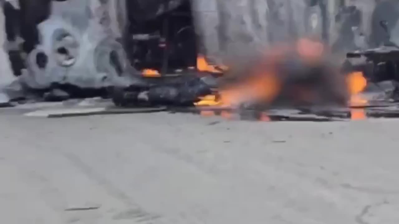 Apocalyptic Scenes on the Roads of Donetsk