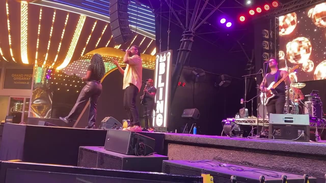 4/10/25 - Bling - Live at The Fremont Street Experience Las Vegas, NV