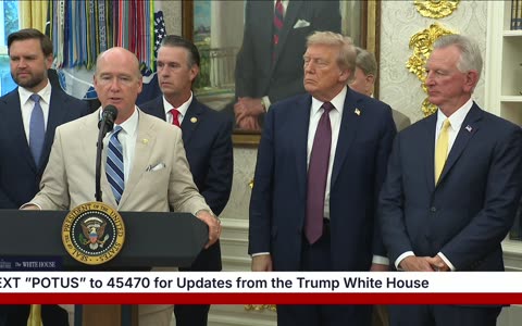 President Trump Makes an Announcement, Sep. 2, 2025
