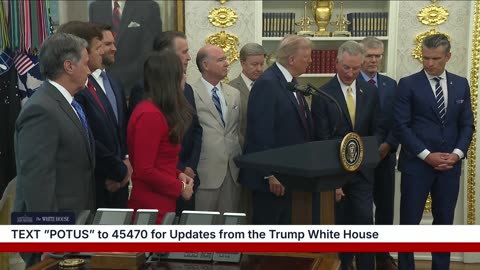 President Trump Makes an Announcement, Sep. 2, 2025