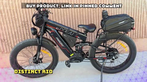 FREESKY M-520E Electric Bicycle 1200W Motor 48V 41AH Battery 26*4.0 Fat Tire Electric Bicycle