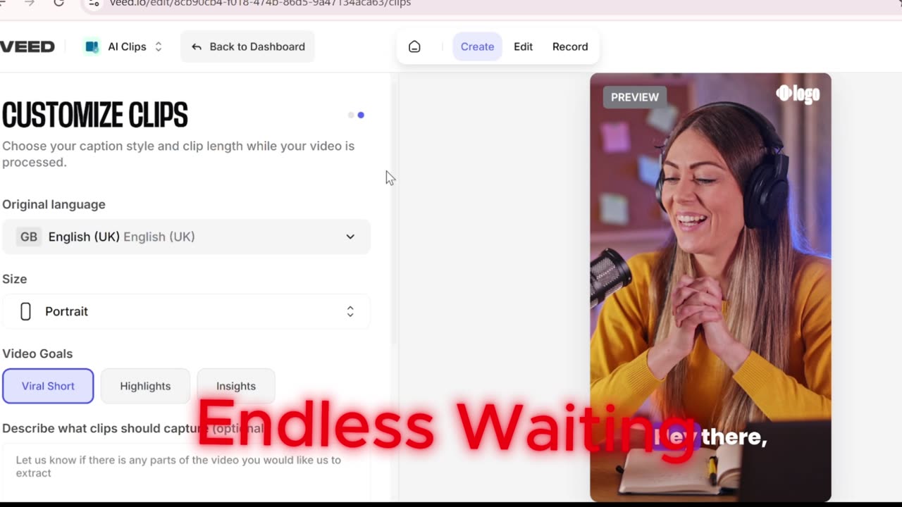 Veed.io Clip Generator Review-What Went Wrong?