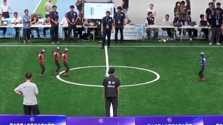 Robo-athletes compete for glory at World Humanoid Games