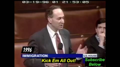 Senator Schumer Used to Love Keeping Illegals Out and Not on Social Security