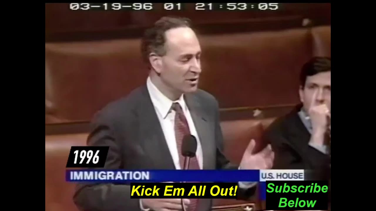 Senator Schumer Used to Love Keeping Illegals Out and Not on Social Security