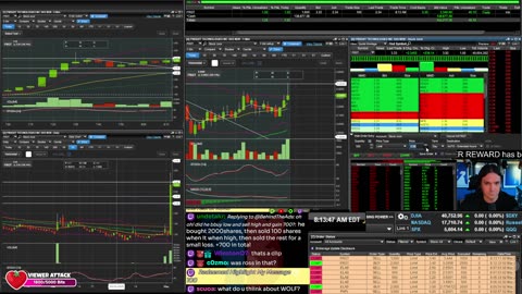 LIVE Day Trading the Stock Market