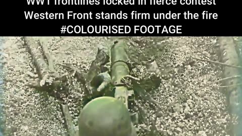 British Vickers gun and firing bayonets engage Maxim MG08 on Western Front