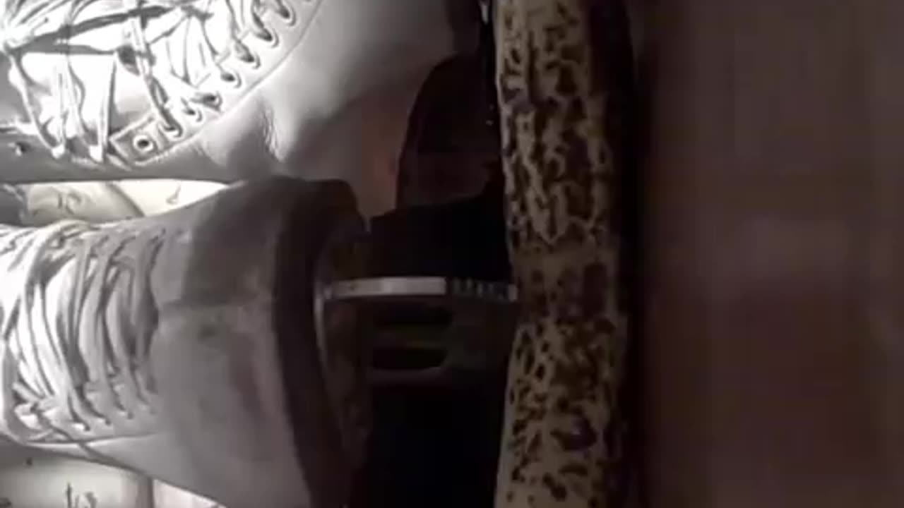 Crushing Banana with Figure Skates