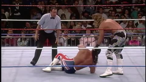 shawn michaels vs the british bulldog 1992