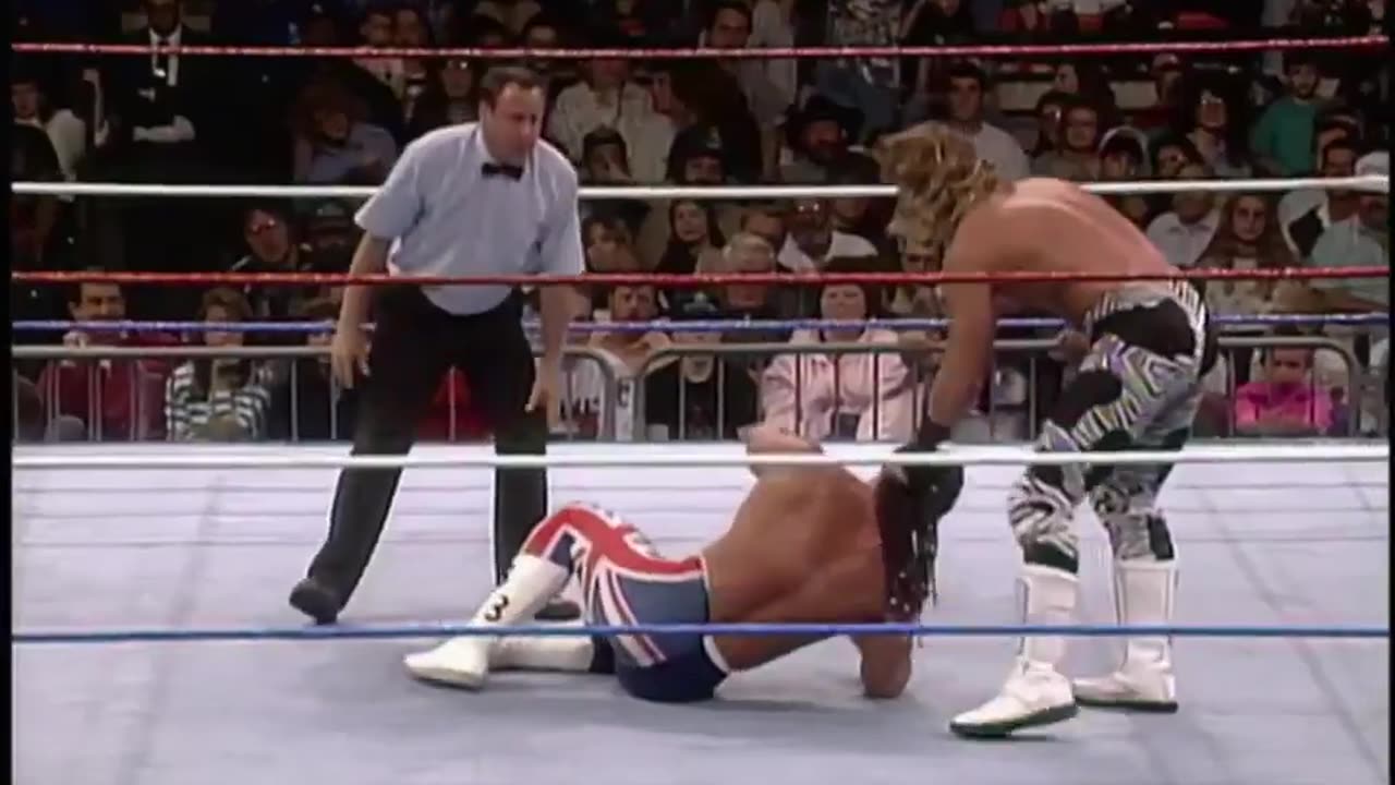 shawn michaels vs the british bulldog 1992