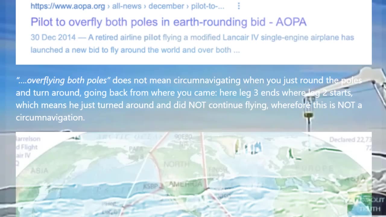 No one has circumnavigated the globe north to south!?