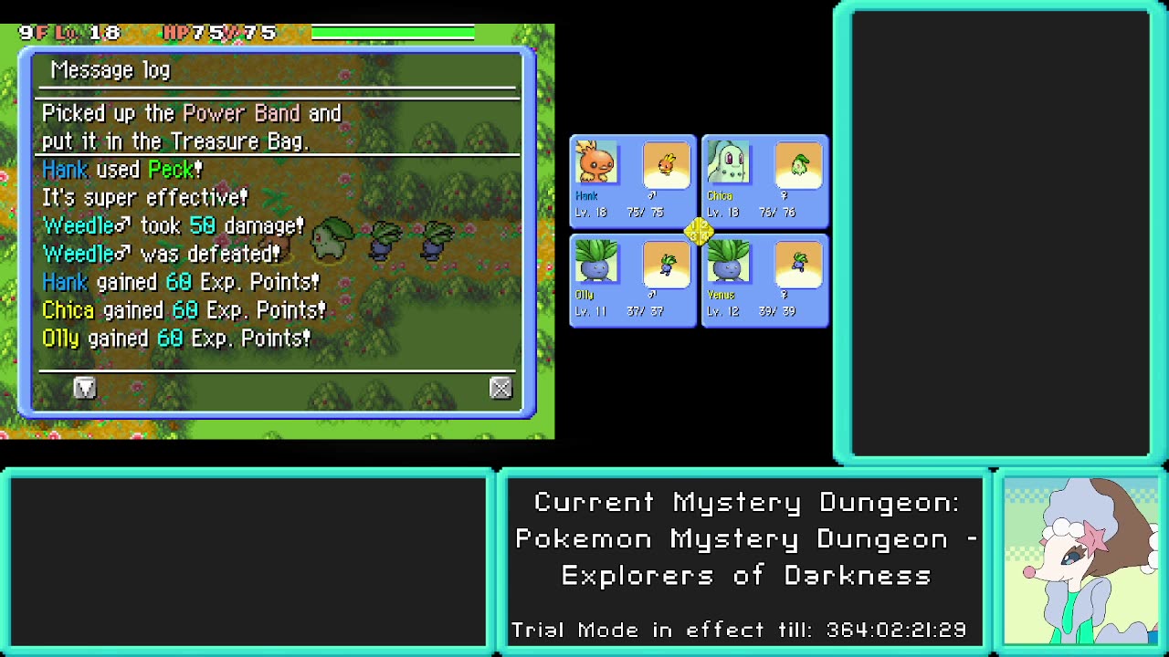 (Twitch VOD 24/07/2025) Pokemon Mystery Dungeon Explorers of Darkness #2