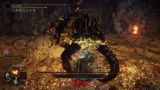 Elden Ring NG+1 | Fallingstar Beast of Sellia Crystal Tunnel solo boss fight NG+1