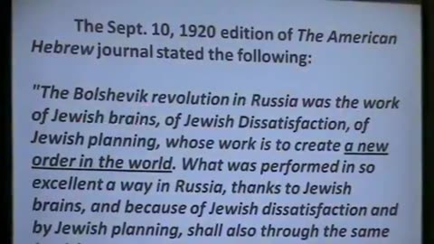 THE ETERNAL ENEMY OF MANKIND: KNOW YOUR ENEMY AND FIGHT THEM - DR. JAMES P. WICKSTROM