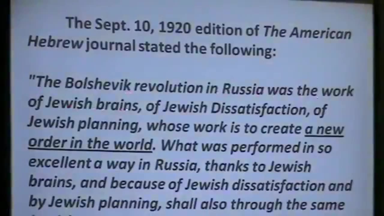 THE ETERNAL ENEMY OF MANKIND: KNOW YOUR ENEMY AND FIGHT THEM - DR. JAMES P. WICKSTROM