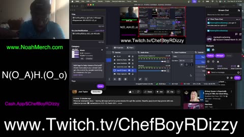 Chef Boy R Dizzy VLOG: @Twitch #Stream (O_o) #September #9 #2025 (O_o) www.Twitch.tv/ChefBoyRDizzy