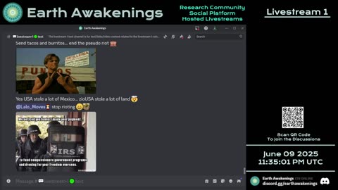 Earth Awakenings - Livestream 1 - #3219